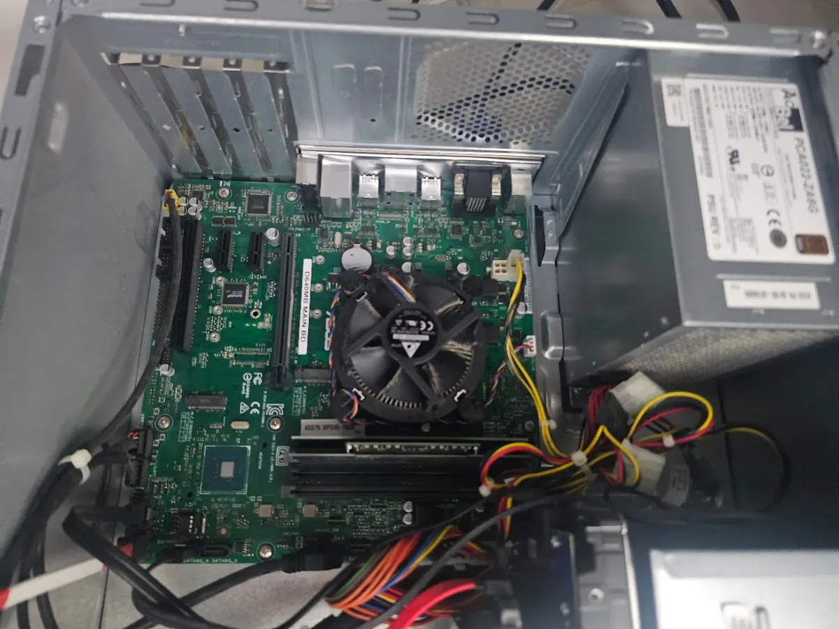 安裝在記憶體轉接卡上的筆電記憶體模組 維修照片 2