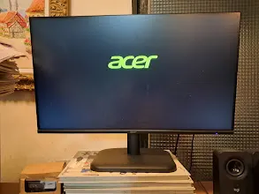 Acer桌上型電腦螢幕顯示reboot and select proper boot device錯誤訊息畫面